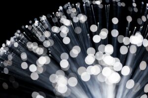 Fibras ópticas desfocadas